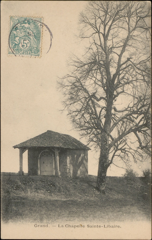 Carte postale ancienne Carte postale, Grand, La Chapelle Sainte-Libaire