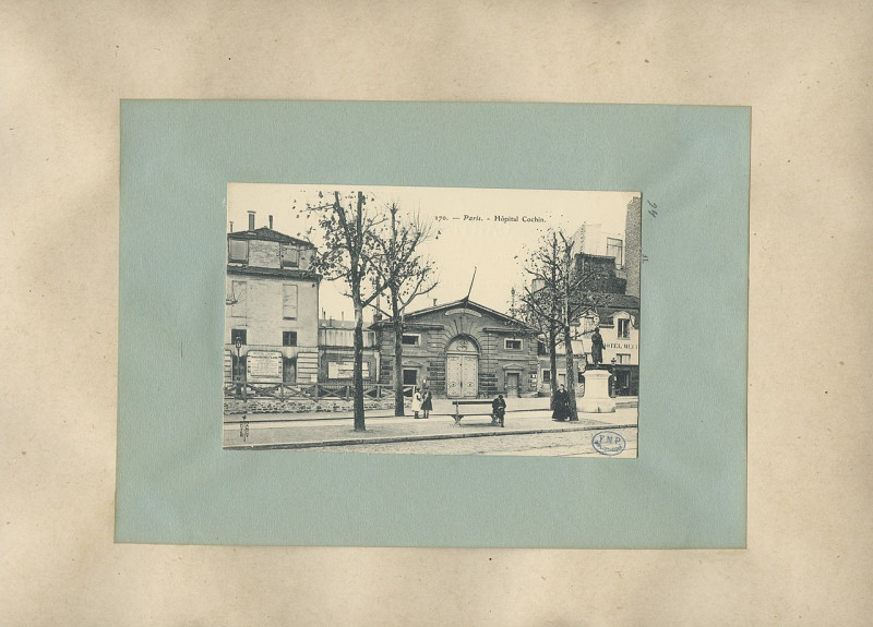 Carte postale ancienne Paris hôpital Cochin-CISB0046