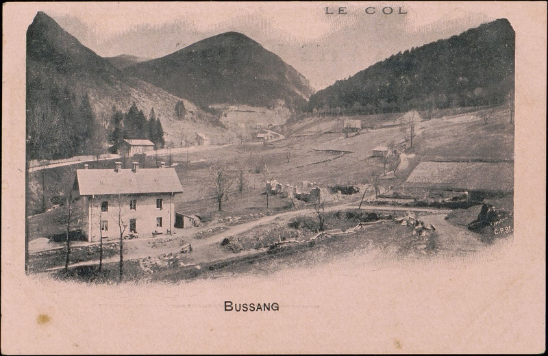 Carte postale ancienne Carte postale, Bussang, Le Col