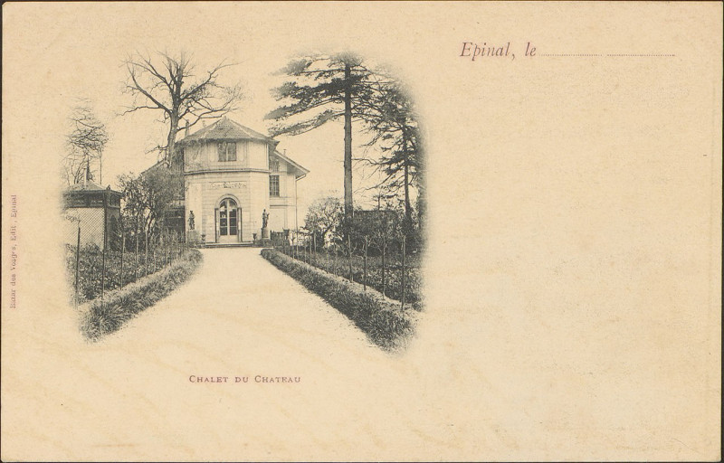Carte postale ancienne Carte postale, Châlet du Château