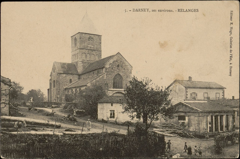 Carte postale ancienne Carte postale, Darney, ses environs, Relanges