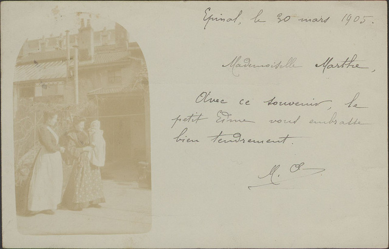 Carte postale ancienne Carte postale, Deux femmes