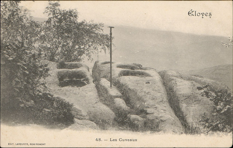 Carte postale ancienne Carte postale, Eloyes, Les Cuveaux