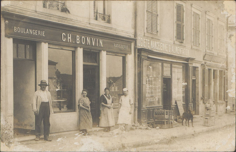 Carte postale ancienne Carte postale, Golbey, Rue d'Epinal