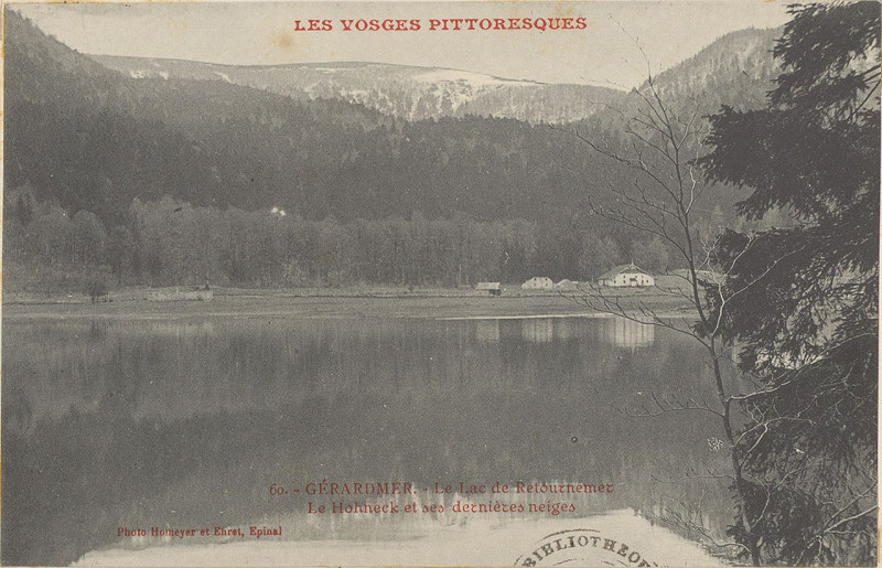 Carte postale ancienne Carte postale, Gérardmer, Le Lac de Retournemer 2