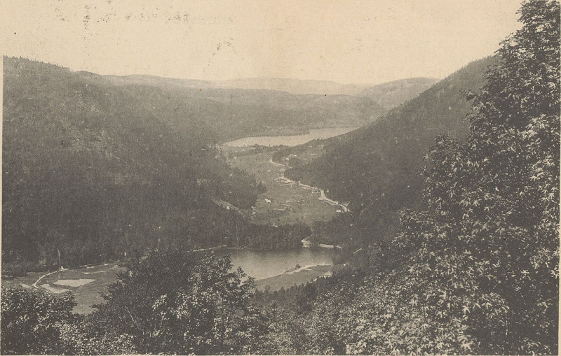 Carte postale ancienne Carte postale, Gérardmer, Vallée des lacs 2
