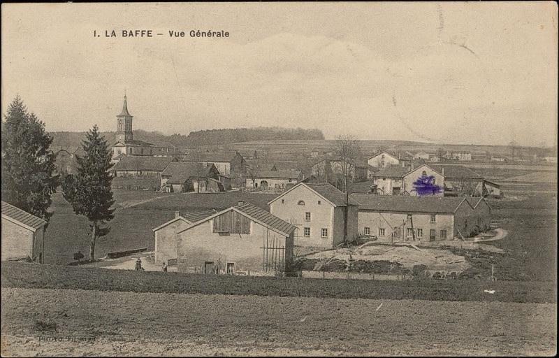 Carte postale ancienne Carte postale, La Baffe, Vue générale