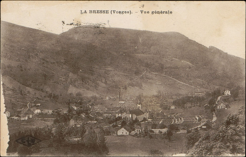 Carte postale ancienne Carte postale, La Bresse (Vosges), Vue générale 2