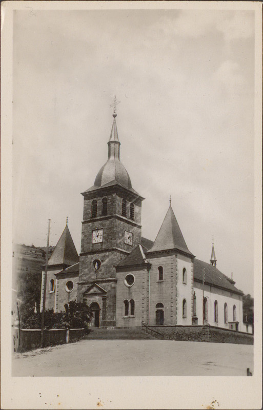 Carte postale ancienne Carte postale, La Bresse, L'Eglise