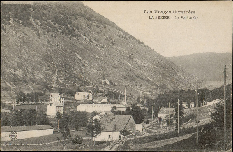 Carte postale ancienne Carte postale, La Bresse, La Verbruche