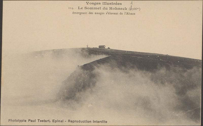 Carte postale ancienne Carte postale, Le Sommet du Hohneck 2