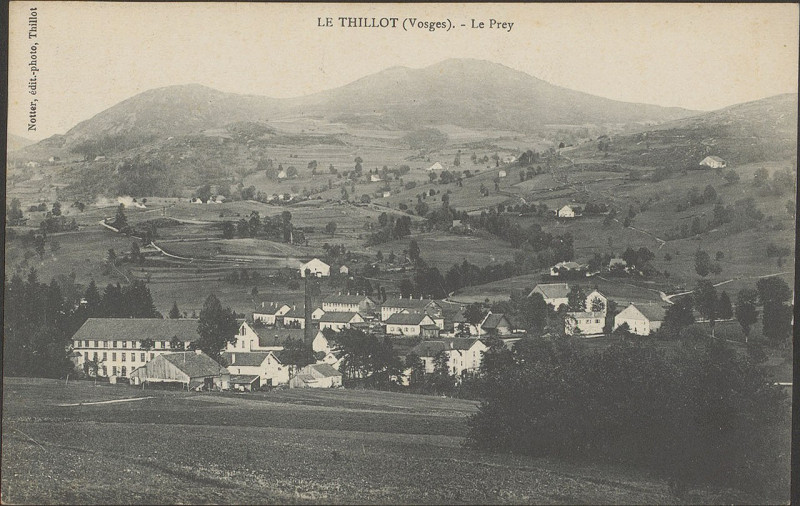 Carte postale ancienne Carte postale, Le Thillot (Vosges), Le Prey