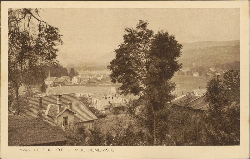 Carte postale ancienne Carte postale, Le Thillot, Vue générale 5