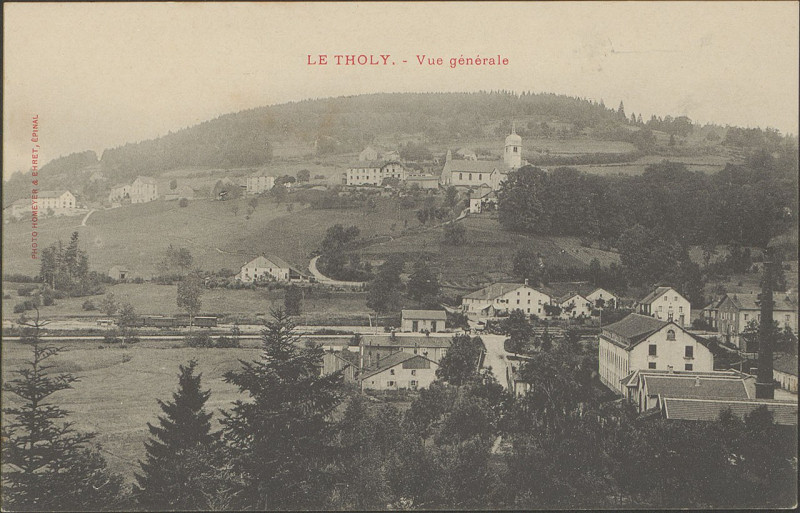 Carte postale ancienne Carte postale, Le Tholy, Vue générale 2