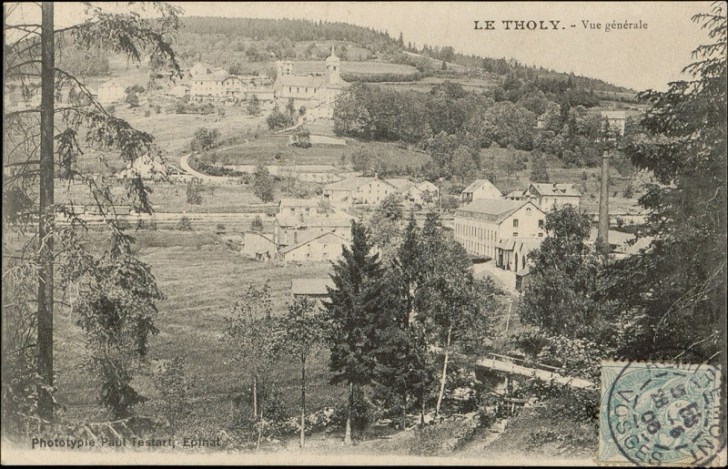 Carte postale ancienne Carte postale, Le Tholy, Vue générale 3
