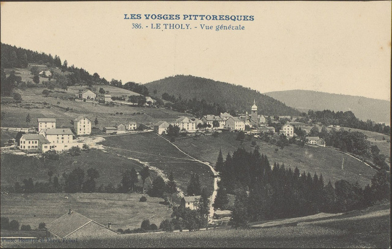 Carte postale ancienne Carte postale, Le Tholy, Vue générale