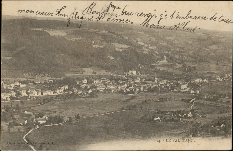Carte postale ancienne Carte postale, Le Val d'Ajol