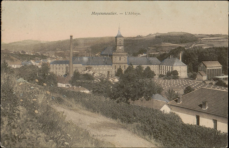 Carte postale ancienne Carte postale, Moyenmoutier, L'Abbaye