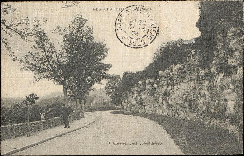 Carte postale ancienne Carte postale, Neufchâteau, Les Crans 2