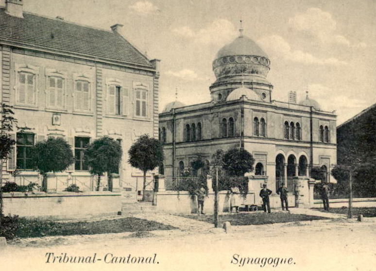 Carte postale ancienne Delme synagogue Cp 01 02 à Gazeran