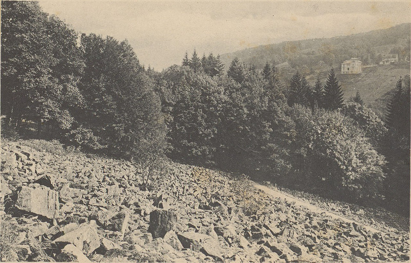 Carte postale ancienne Carte postale, Plombières-les-Bains, Les Moraines