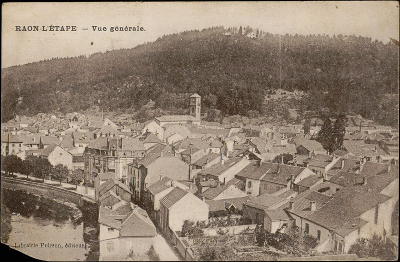 Carte postale ancienne Carte postale, Raon-L'Etape, Vue générale 3
