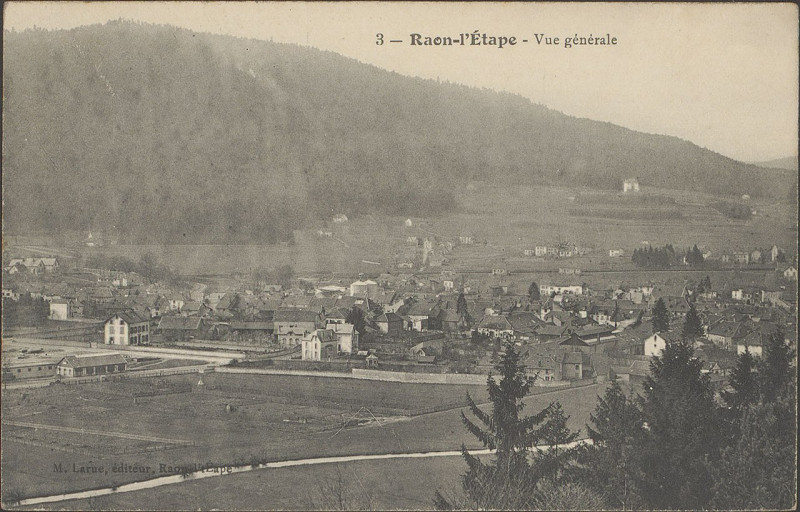 Carte postale ancienne Carte postale, Raon-l'Etape, Vue générale
