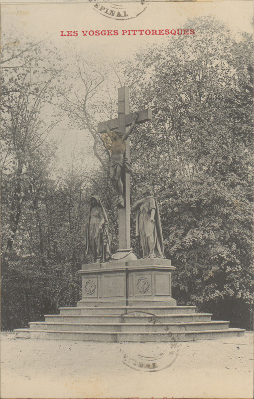 Carte postale ancienne Carte postale, Remiremont, Le Calvaire 2