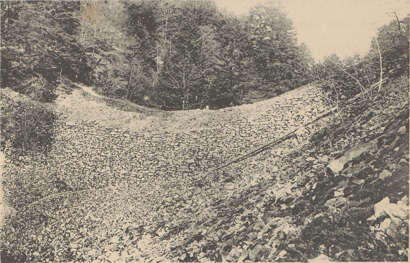 Carte postale ancienne Carte postale, Saint-Amé, Pont des Fées