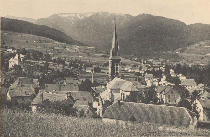 Carte postale ancienne Carte postale, Saint-Maurice, Ballon de Servance