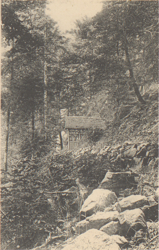 Carte postale ancienne Carte postale, Saint-Maurice, Roches de Morteville 2