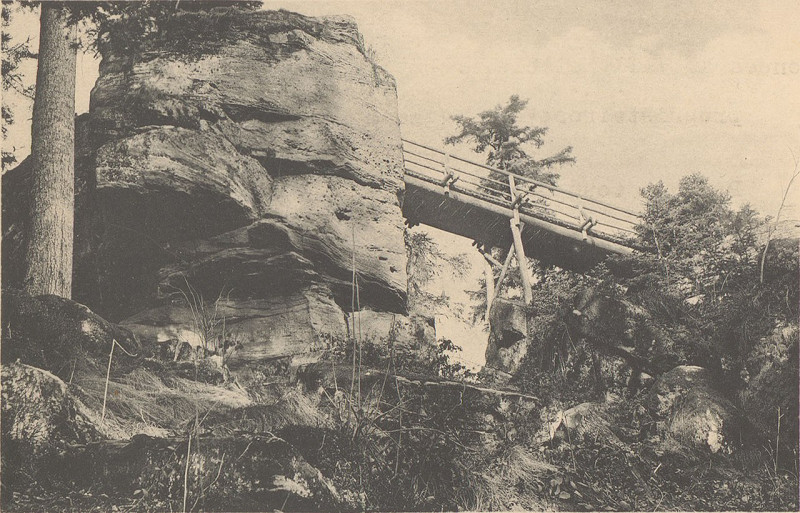 Carte postale ancienne Carte postale, Senones, Roche Mère-Henry