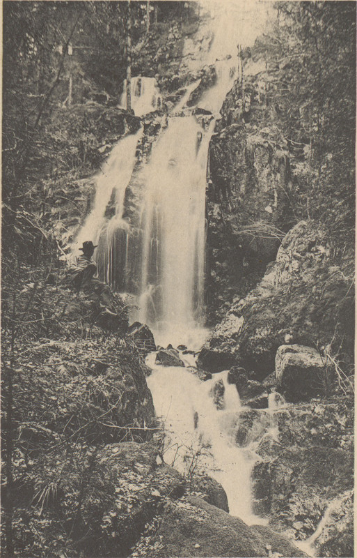 Carte postale ancienne Carte postale, Tendon, Grande Cascade