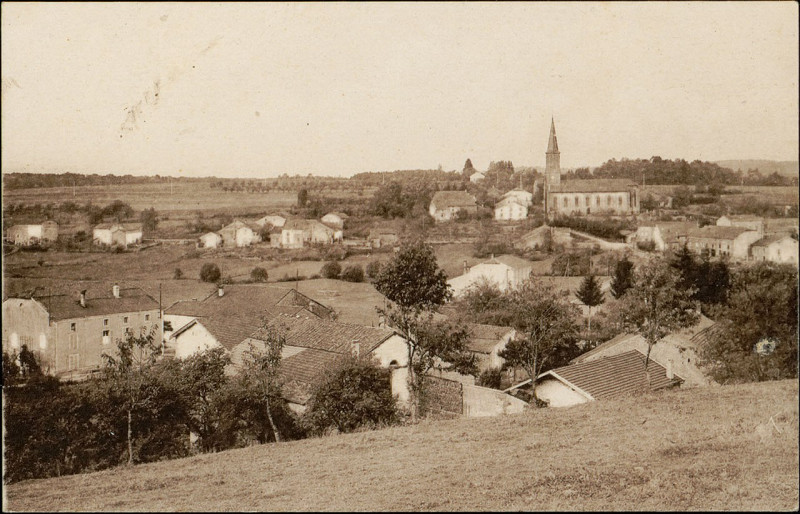 Carte postale ancienne Carte postale, Uzemain, Vue générale