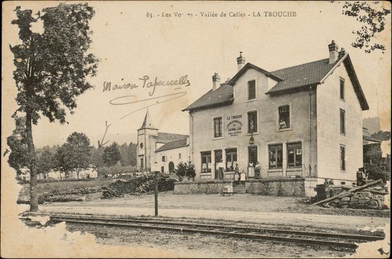 Carte postale ancienne Carte postale, Vallée de Celles, La Trouche