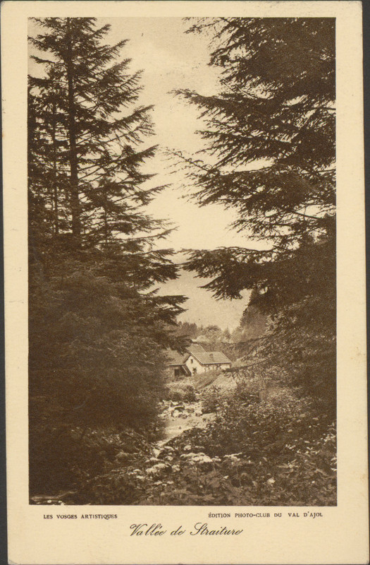 Carte postale ancienne Carte postale, Vallée de Straiture