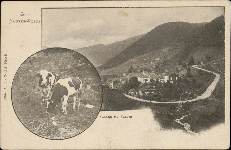 Carte postale ancienne Carte postale, Vallée du Valtin 2