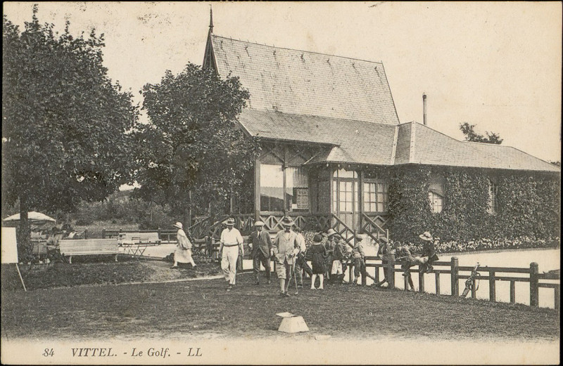 Carte postale ancienne Carte postale, Vittel, Le Golf