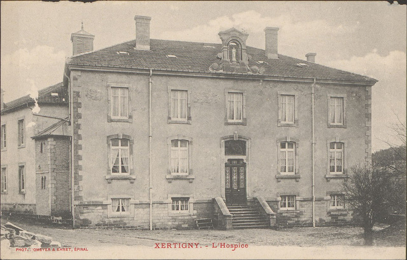 Carte postale ancienne Carte postale, Xertigny, L'Hospice