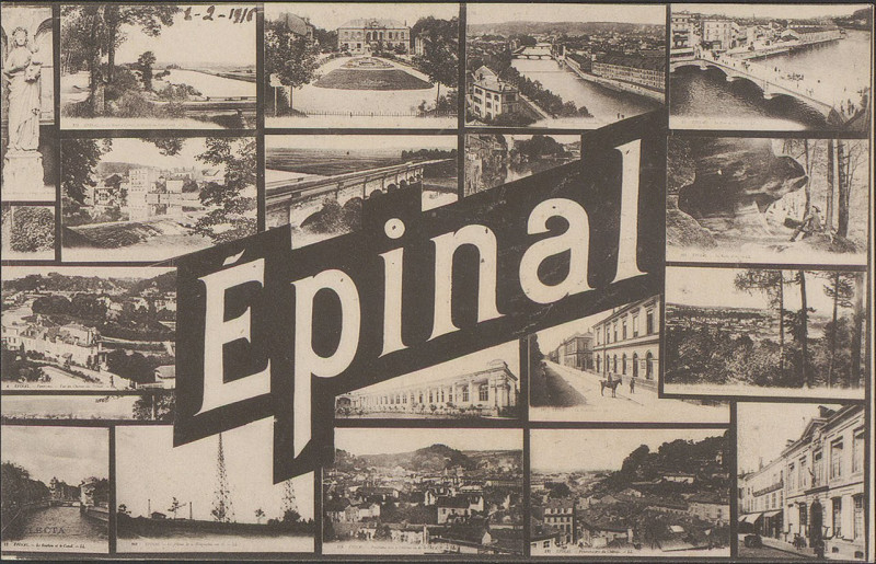 Carte postale ancienne Carte postale, Epinal 5