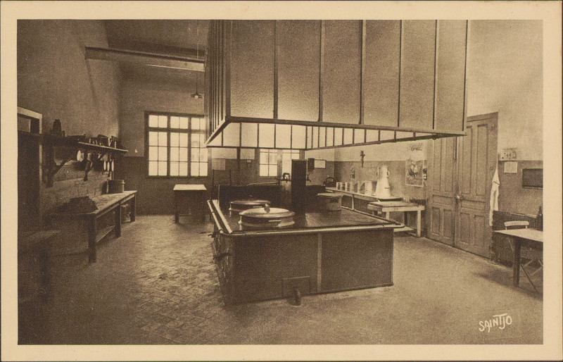 Carte postale ancienne Carte postale, Epinal, Institution St-Joseph, Cuisine