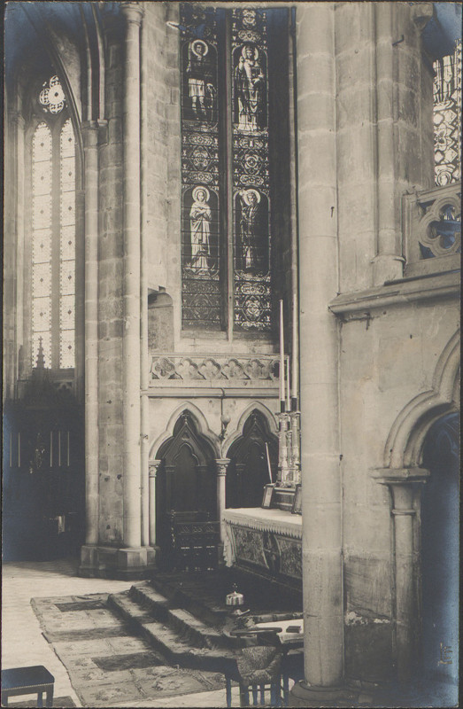 Carte postale ancienne Carte postale, Epinal, Intérieur de l'Eglise Saint-Maurice 5