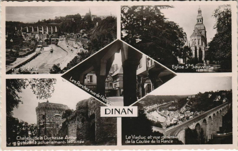 Carte postale ancienne Dinan Scenes à Dinan
