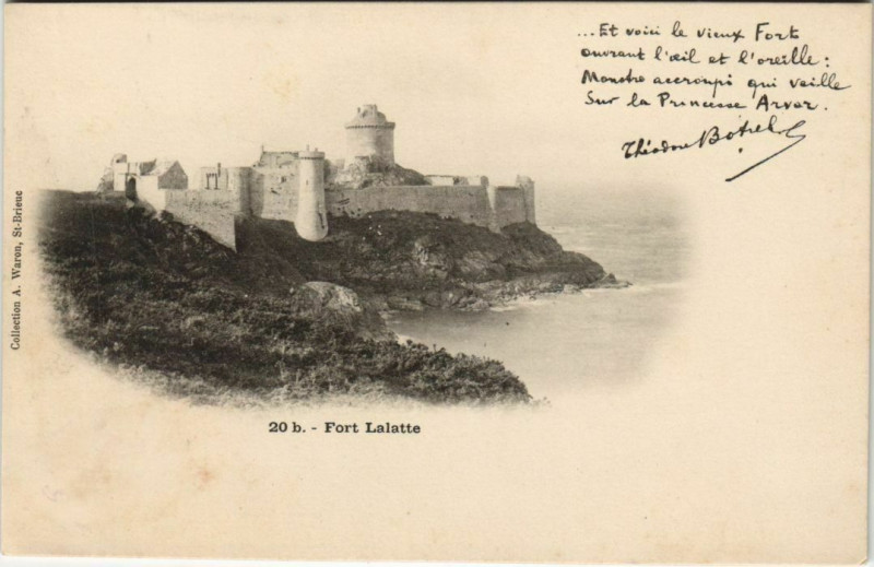 Carte postale ancienne Fort La Latte