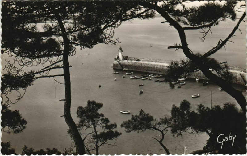 Carte postale ancienne Erquy La Jetee à Erquy