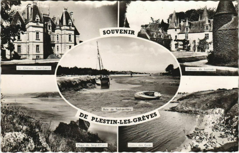 Carte postale ancienne Plestin-les-Greves Scenes