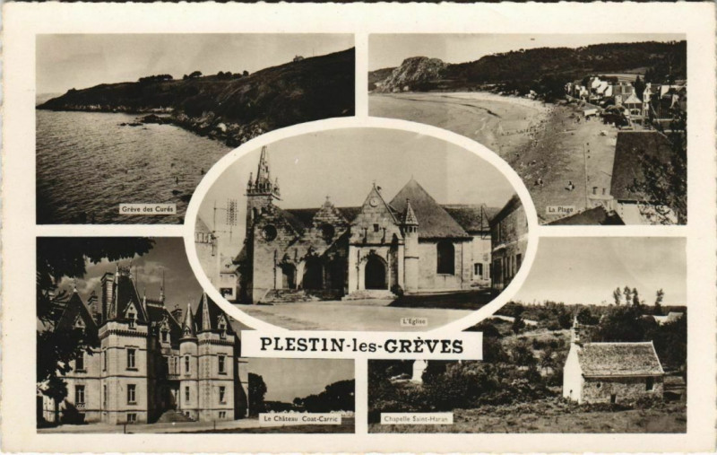 Carte postale ancienne Plestin-les-Greves Scenes