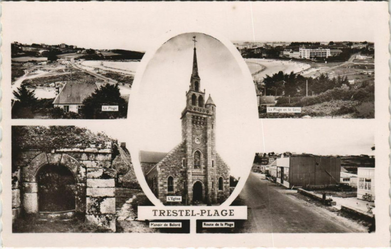 Carte postale ancienne Trestel Trestel-Plage - Scenes