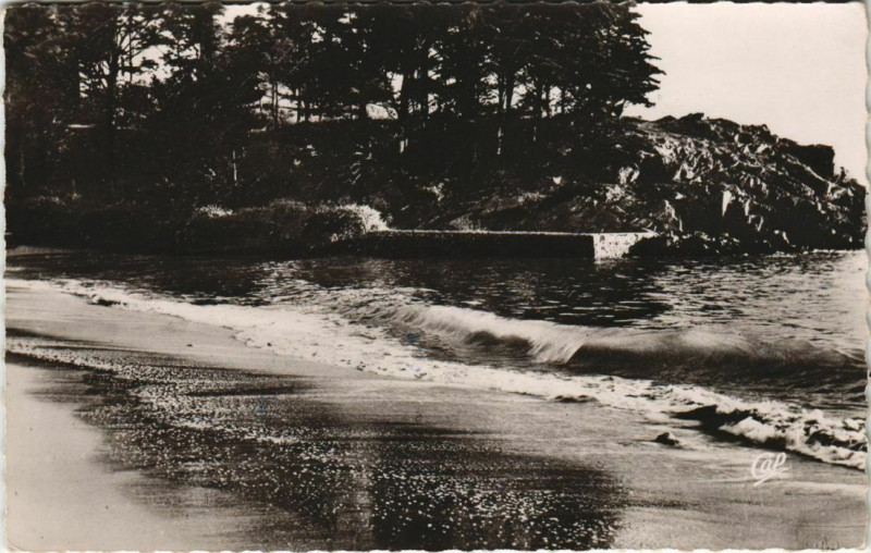 Carte postale ancienne Etables-sur-Mer Etables - La Plage du Moulin