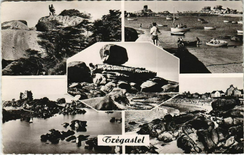 Carte postale ancienne Trebeurden Scenes